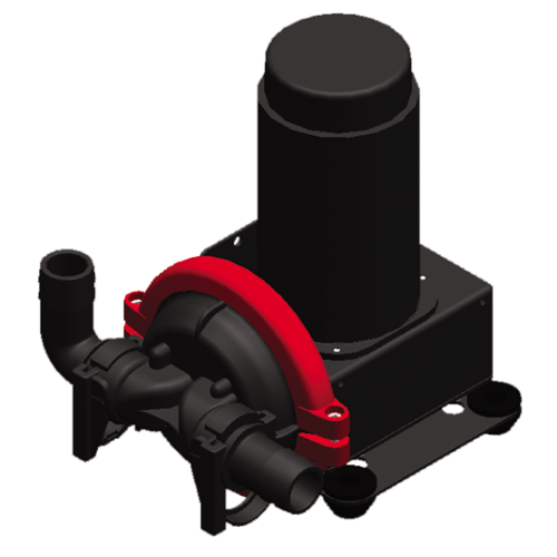 Johnson Pump Viking Power 16, bilge-, vuilwaterpomp, 12V/2,3A, 19l/min, aansl. 1" & 3/4" slang, 1/2" BSP - 66101335003 03 72dpi500x500x0 - 66101335003