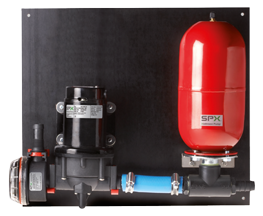 Johnson Pump Aqua Jet Uno Max waterdruksysteem WPS 3.5, 12V/100W, 13l/min, max. 2.8bar, tank 2l - 66101341001 3 - 66101341101