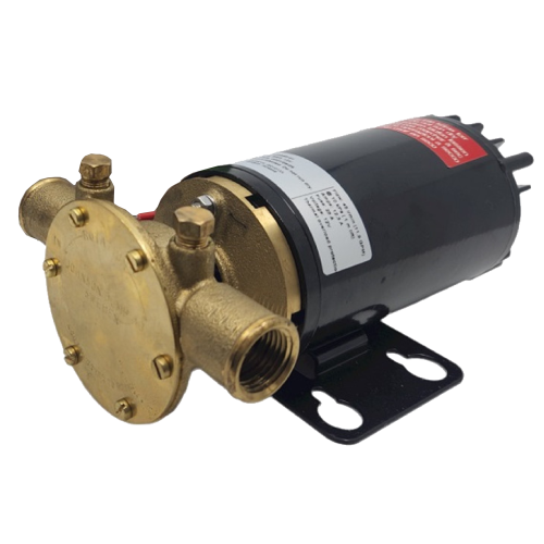 Johnson Pump Zelfaanzuigende impellerpomp F4B-19, 24V, 48l/min, aansluiting 1" slang & 1/2" BSP - 66102468902 - 66102468902