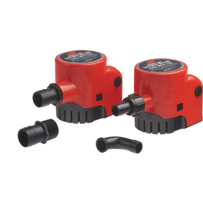 Johnson Pump Ultima bilgepomp met vlotterschakelaar, 1000GPH, 12V/3,2A, 64l/min, slangaansluiting 3/4" - 663247260 72dpi - 663247260