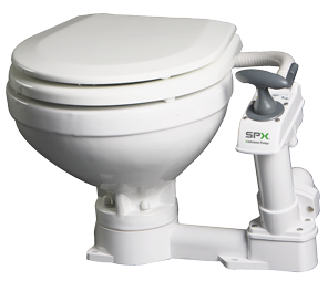 Johnson Pump AquaT handpomp scheepstoilet, compact pot, inlaat &Oslash;19mm, uitlaat &Oslash;38mm (Soft-Close) - 66804722901 72dpi 1 - 66804722901