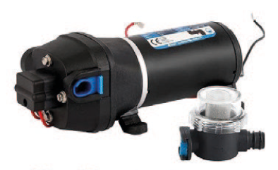 Johnson Pump AquaT silent premium-electric scheepstoilet, standaard model, recht, 24V/10A, 455x365x455mm - 66804723502 02 - 66804723502