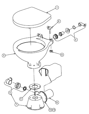 Johnson Pump Glijringafdichting motoras Silent Electric & Silent Premium Electric toilet - 66814750401 72dpi - 66814750401