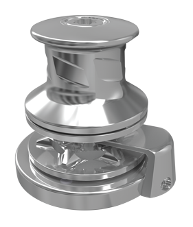 Lofrans windlasses Ankerlier verticaal, model 'SX3' 1700W/24V, 10mm, met verhaalkop - 70737 - 70737