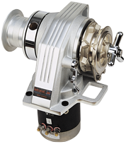 Lofrans Windlasses Windlass Horizontal, Model 'Kobra', 8mm, 12v, 1000w, With Drum - 71328 72dpi - 71328