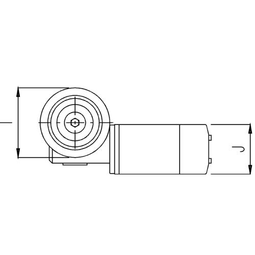 Lofrans windlasses Capstan verticaal, model 'T1000', 12V, 1000W - 71725 02 72dpi - 71725