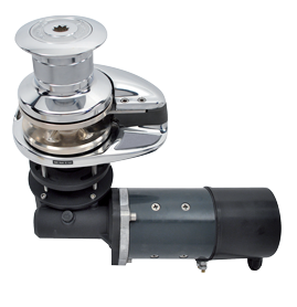 Lofrans Windlasses Windlass Vertical, Model 'Project X3', 8mm, 12v, 1700w, With Drum - 72411 72dpi - 72411