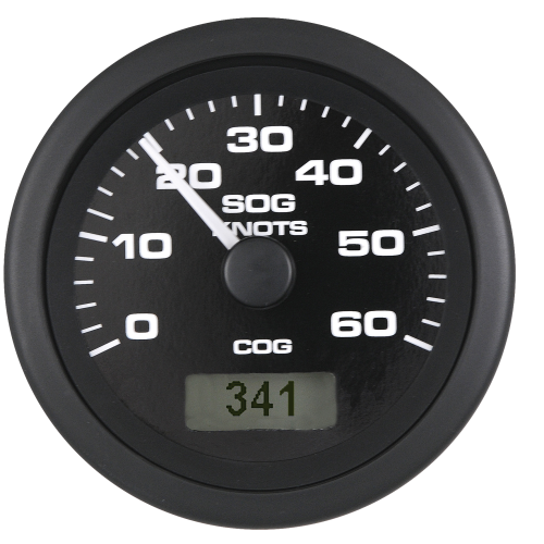 Premier Pro snelheidsmeter 75 knopen (inclusief pitot & slang) - 84572fe 72dpi - 84572FE