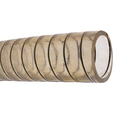PVC koudwaterslang, transparant met stalen spiraal, &Oslash;28x36mm, -15&deg;C tot +65&deg;C, max. 5bar, 20&deg;C - 862836 - 862836