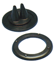 Steering Cable Double Grommet & Ring, Cut Out Size &Oslash;72mm, Outer &Oslash;105mm, H=52mm - 9001064 - 9001064