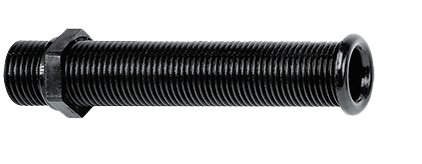 Kunststoff Lenzrohr, &Oslash;22mm, H=155mm, Schwarz - 9001422 1 - 9001422
