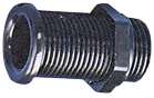 Kunststoff Lenzrohr, &Oslash;22mm, H=155mm, Schwarz - 9001422 2 - 9001422