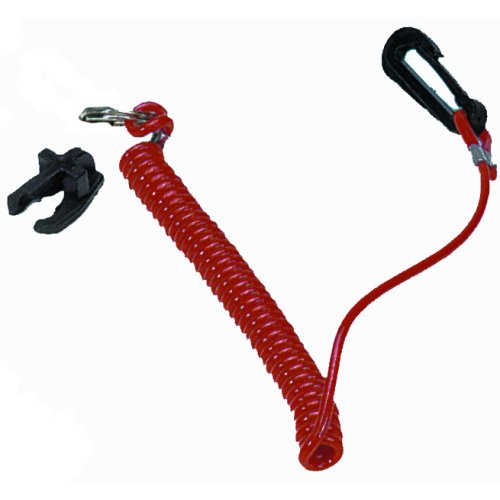 Security Stop Key With Coiled String For Omc/Johnson/Evinrude - 9002910 - 9002910