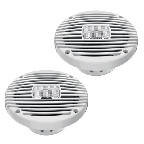 Hertz HEX 6.5 M-TW - &Oslash;172xH24,5mm, Marine coax speakers, wit, set van 2 st. - 900380012 - 900380012