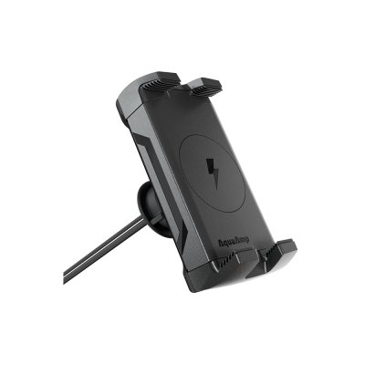 AquaAmp 525X-SS Verticale slanke klemhouder, 25W Qi2.2, sterke magneet - 900711327 - 900711327