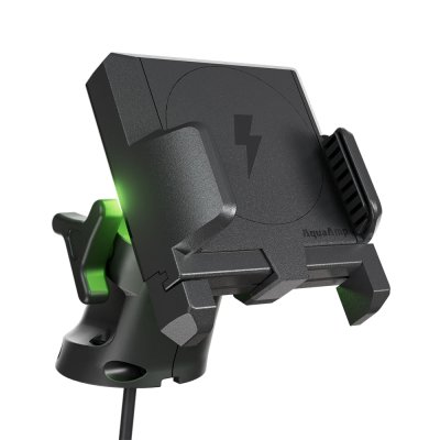 AquaAmp 910-ARM Verticale verstelbare klemhouder met LED, 10W Qi, geen magneet - 900711350 - 900711350