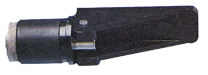 Verstelbare knelplug, &Oslash;22-27mm, zwart - 9008569 - 9008569