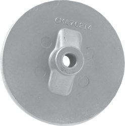 Zinkanode Mercruiser/Z-Antrieb/Mercury Aussenborder, Circular Plate (Oem 76214-5) - 9017007 - 9017007