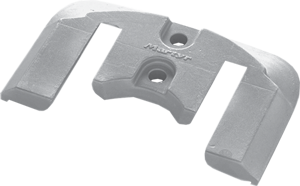 Magnesium anode Mercruiser/Sterndrive Bravo 1/2/3, Plate (OEM 821630) - 9017012m - 9017012M