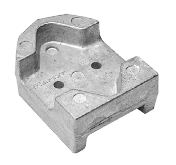 Zink anode Mercruiser/Sterndrive Bravo 2, REF: 43994 (OEM 821631) - 9017014 - 9017014
