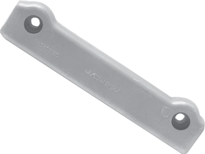 Aluminium anode Volvo Penta sterndrive, dockbone AQ250/270/280 (OEM 832598) - 9017033a - 9017033A