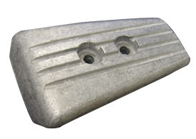 Aluminium anode Volvo Penta sterndrive, upper gear case voor SXA/DPS (OEM 3883728) - 9017047a - 9017047A