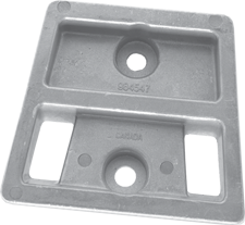 Zink anode OMC/sterndrive, Block (OEM 984547) - 9017068 - 9017068