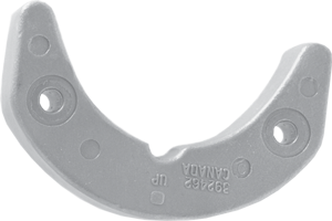 Zink anode OMC/Johnson/Evinrude, Small Horseshoe (OEM 392462) - 9017085 - 9017085