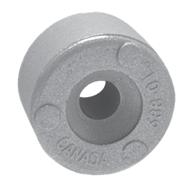 Aluminium anode Yamaha outboard, button (OEM 688-45251-01) - 9017101a - 9017101A
