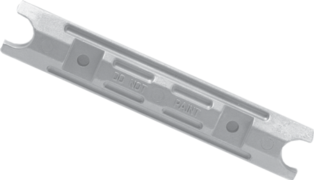 Aluminium anode Yamaha outboard, bar (OEM 6H1-45251-02) - 9017107a - 9017107A