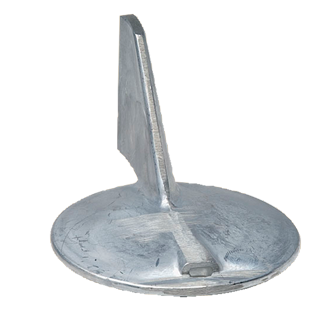 Aluminium anode Yamaha outboard, skeg (OEM 6K14537102) - 9017110a - 9017110A