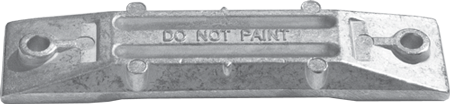 Magnesium Anode Honda Outboard, Large Bar (75-115hp) (Oem 06411-Zw1-000) - 9017121m - 9017121M