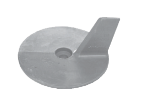 Magnesium anode Mercury/Mariner/Force/Honda outboard, Skeg (OEM 41107ZW1B01) - 9017123m - 9017123M