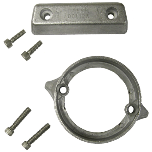 Aluminium Anode kit Navalloy, Volvo 290 dual prop - 9017614a - 9017614A