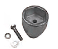 Navalloy Mercury Anode; Prop Anode Bravo 3 > 2004" - 9017645a - 9017645A