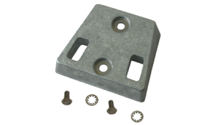 Navalloy Anode transom mount - 9017655a - 9017655A