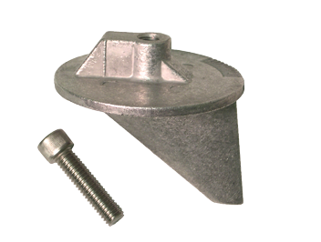 Navalloy Honda Anode; Trim Tab Anode - 9017657a - 9017657A