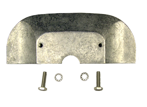 Navalloy Mercury Anode; Alpha Cavitation Plate - 9017663a - 9017663A