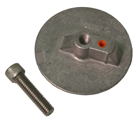 Navalloy Mercury Anode; Trim Tab Anode Flat - 9017671a - 9017671A