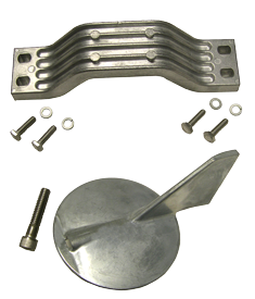 Yamaha 150hp Navalloy anode kit - 9017691a - 9017691A