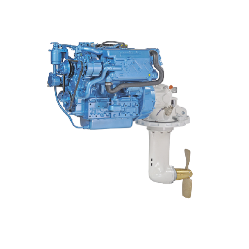 Nanni marine diesel engine N4.50 with Technodrive reversing gear TM345AR=2.00:1 - 9019074 2 - 9019074