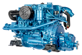 Sol&eacute; Scheepsdieselmotor Mini 62 35 HP met Technodrive keerkoppeling TM345, R=2.47:1 - 9022154 2 - 9022154