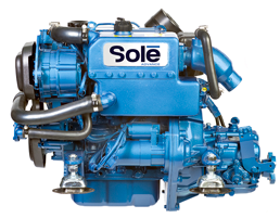 Sol&eacute; Scheepsdieselmotor Mini 33/SD met Technodrive SeaProp Saildrive, R=2.15:1 - 9022165 2 - 9022165
