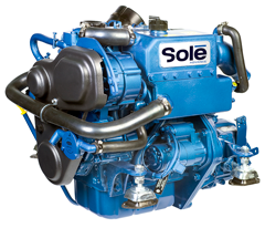 Sol&eacute; Scheepsdieselmotor Mini 33/SD met Technodrive SeaProp Saildrive, R=2.15:1 - 9022165 3 - 9022165