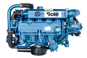 Sol&eacute; Scheepsdieselmotor Mini 62 35 HP met Technodrive SeaProp saildrive, R=2.15:1 - 9022167 - 9022167