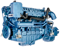 Sol&eacute; Scheepsdieselmotoren SDZ 205 TURBO (Basis Deutz)