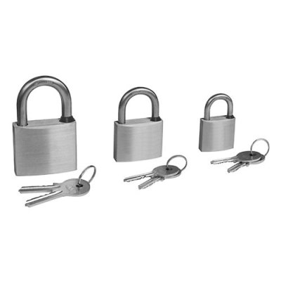 RVS hangslot met RVS beugel, afmetingen 40x33mm - 9024356 - 9024356