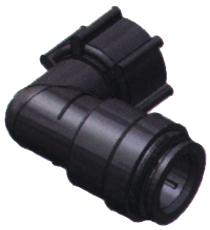SeaTech Quick-connect knie-stuk, &Oslash;15mm x 1/2" NPS, binnendraad wartel - 9037135 - 9037135