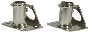 RVS scepterpot 85&deg;, voetplaat L=65mm, B=70-90mm, &Oslash;25mm - 9042185 1 - 9042185