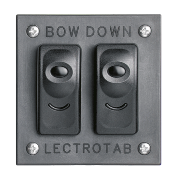 Elektrische trim tab set, 9"x12", 12V (boot 16'-26'/5-7,5m) - 90470912 2 - 90470912